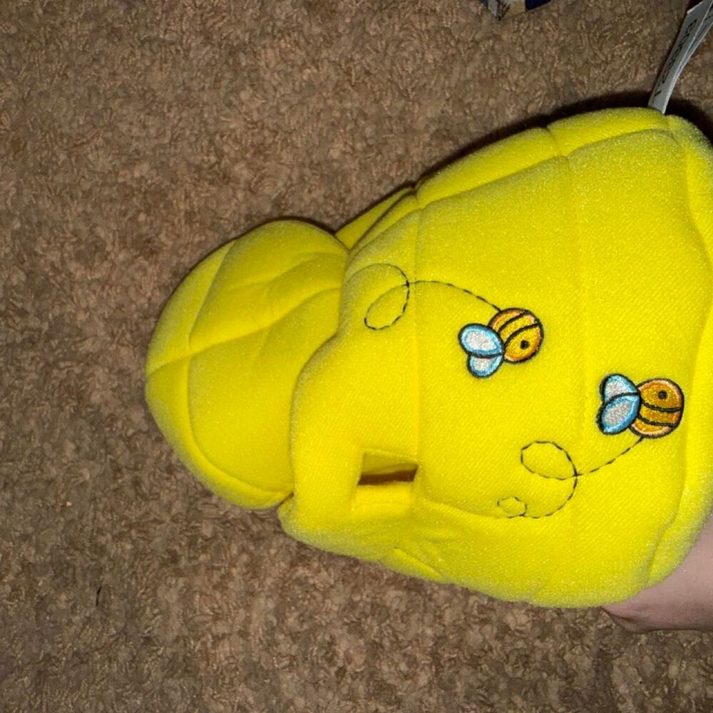 honey bee plush lakeshore learning hide and seek beehive plush toy